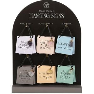 KDMD Set of 24 Modern Magic Hanging Signs on Display Multicolor KDMD Set of 24 Modern Magic Hanging Signs on Display Multicolor