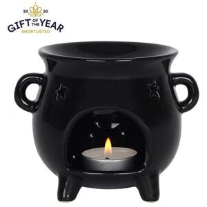 KDMD Cauldron Oil Burner in Black Black KDMD Cauldron Oil Burner in Black Black