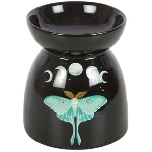 KDMD Luna Moth Oil Burner in Black Black KDMD Luna Moth Oil Burner in Black Black