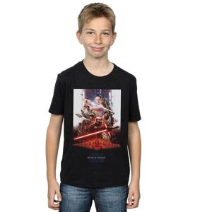 Disney Boy's Star Wars The Rise Of Skywalker Poster T-Shirt in Black Size: 9 Years Black 9 Years Disney Boy's Star Wars The Rise Of Skywalker Poster T-Shirt in Black Size: 9 Years Black 9 Years