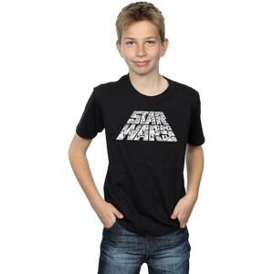 Disney Boy's Star Wars The Rise Of Skywalker Trooper Filled Logo T-Shirt in Black Size: 5-6 Years Black 5-6 Years Disney Boy's Star Wars The Rise Of Skywalker Trooper Filled Logo T-Shirt in Black Size: 5-6 Years Black 5-6 Years