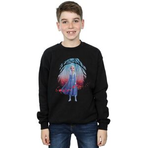 Disney Boy's Frozen 2 Elsa Find The Way Sweatshirt in Black Size: 9 Years Black 9 Years Disney Boy's Frozen 2 Elsa Find The Way Sweatshirt in Black Size: 9 Years Black 9 Years