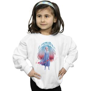 Disney Girl's Frozen 2 Elsa Find The Way Sweatshirt in White Size: 12-13 Years White 12-13 Years Disney Girl's Frozen 2 Elsa Find The Way Sweatshirt in White Size: 12-13 Years White 12-13 Years
