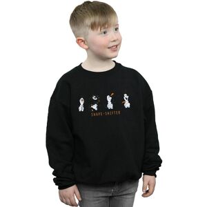 Disney Boy's Frozen 2 Olaf Shape-Shifter Sweatshirt in Black Size: 9 Years Black 9 Years Disney Boy's Frozen 2 Olaf Shape-Shifter Sweatshirt in Black Size: 9 Years Black 9 Years