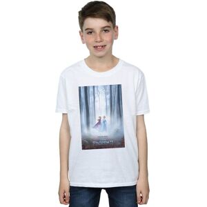 Disney Boy's Frozen 2 Movie Poster T-Shirt in White Size: 5-6 Years White 5-6 Years Disney Boy's Frozen 2 Movie Poster T-Shirt in White Size: 5-6 Years White 5-6 Years