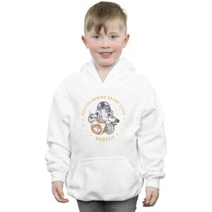 Disney Boy's Star Wars The Rise Of Skywalker Rolling Behind Enemy Lines Hoodie in White Size: 3-4 Years White 3-4 Years Disney Boy's Star Wars The Rise Of Skywalker Rolling Behind Enemy Lines Hoodie in White Size: 3-4 Years White 3-4 Years
