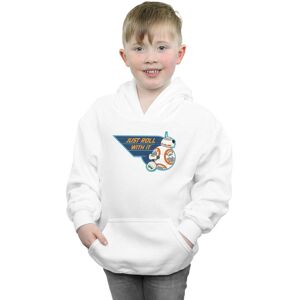 Disney Boy's D-O & BB-8 Just Roll With It Hoodie in White Size: 9 Years White 9 Years Disney Boy's D-O & BB-8 Just Roll With It Hoodie in White Size: 9 Years White 9 Years