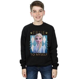 Disney Boy's Frozen 2 Elsa True To Myself Sweatshirt in Black Size: 7-8 Years Black 7-8 Years Disney Boy's Frozen 2 Elsa True To Myself Sweatshirt in Black Size: 7-8 Years Black 7-8 Years