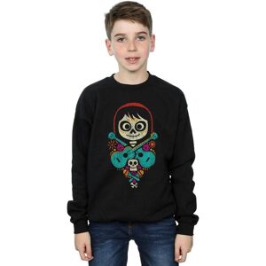 Disney Boy's Coco Miguel Crossed Guitars Sweatshirt in Black Size: 9 Years Black 9 Years Disney Boy's Coco Miguel Crossed Guitars Sweatshirt in Black Size: 9 Years Black 9 Years