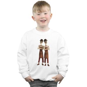 Disney Boy's Coco Oscar & Felipe Twin Brothers Sweatshirt in White Size: 5-6 Years White 5-6 Years Disney Boy's Coco Oscar & Felipe Twin Brothers Sweatshirt in White Size: 5-6 Years White 5-6 Years