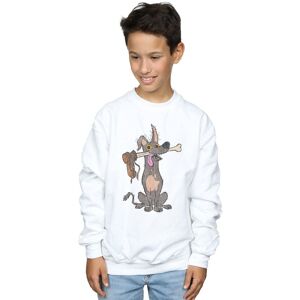 Disney Boy's Coco Dante With Bone Sweatshirt in White Size: 7-8 Years White 7-8 Years Disney Boy's Coco Dante With Bone Sweatshirt in White Size: 7-8 Years White 7-8 Years