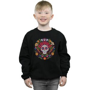 Disney Boy's Coco Embroidered Skull Print Sweatshirt in Black Size: 9 Years Black 9 Years Disney Boy's Coco Embroidered Skull Print Sweatshirt in Black Size: 9 Years Black 9 Years