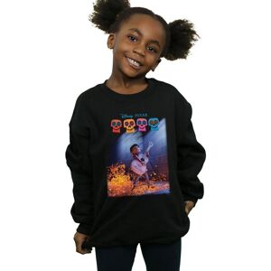 Disney Girl's Coco Miguel Playing Guitar Sweatshirt in Black Size: 7-8 Years Black 7-8 Years Disney Girl's Coco Miguel Playing Guitar Sweatshirt in Black Size: 7-8 Years Black 7-8 Years