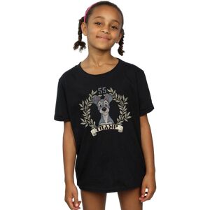 Disney Girl's Lady & The Tramp Since 55 Cotton T-Shirt in Black Size: 7-8 Years Black 7-8 Years Disney Girl's Lady & The Tramp Since 55 Cotton T-Shirt in Black Size: 7-8 Years Black 7-8 Years