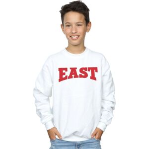 Disney Boy's High School Musical The Musical East High Sweatshirt in White Size: 12-13 Years White 12-13 Years Disney Boy's High School Musical The Musical East High Sweatshirt in White Size: 12-13 Years White 12-13 Years