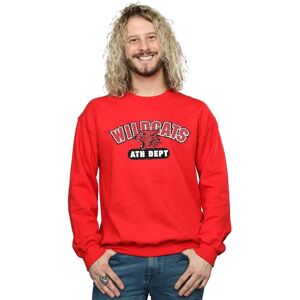 Disney Men's High School Musical The Musical Wildcats Athletic Sweatshirt in Red Size: Large Red L Disney Men's High School Musical The Musical Wildcats Athletic Sweatshirt in Red Size: Large Red L