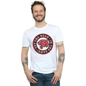 Disney Men's High School Musical The Musical Head In The Game T-Shirt in White Size: XL White XL Disney Men's High School Musical The Musical Head In The Game T-Shirt in White Size: XL White XL