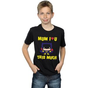 DC Comics Boy's Batgirl Mum I Love You This Much T-Shirt in Black Size: 5-6 Years Black 5-6 Years DC Comics Boy's Batgirl Mum I Love You This Much T-Shirt in Black Size: 5-6 Years Black 5-6 Years