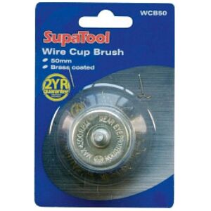 SupaTool Wire Cup Brush in Silver Silver SupaTool Wire Cup Brush in Silver Silver