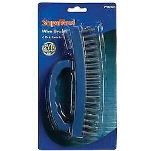 SupaTool Wire Brush in Mid Blue Mid Blue SupaTool Wire Brush in Mid Blue Mid Blue