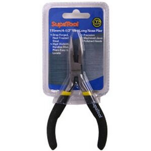 SupaTool Mini Long Nose Plier in Black Black SupaTool Mini Long Nose Plier in Black Black