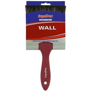 SupaDec Drator Wall Brush in Red Red SupaDec Drator Wall Brush in Red Red