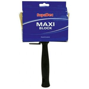 SupaDec MAXI Block Brush in Black Black SupaDec MAXI Block Brush in Black Black