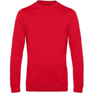 B&C Men's Set In Sweatshirt in Red Size: Small Red S B&C Men's Set In Sweatshirt in Red Size: Small Red S