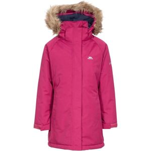 Trespass Girl's Fame Waterproof Parka Jacket in Dark Pink Size: 7-8 Years Dark Pink 7-8 Years Trespass Girl's Fame Waterproof Parka Jacket in Dark Pink Size: 7-8 Years Dark Pink 7-8 Years