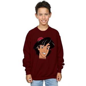 Disney Boy's Aladdin Headshot Sweatshirt in Burgundy Size: 9 Years Burgundy 9 Years Disney Boy's Aladdin Headshot Sweatshirt in Burgundy Size: 9 Years Burgundy 9 Years