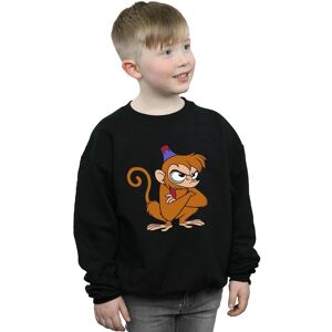 Disney Boy's Aladdin Angry Abu Sweatshirt in Black Size: 9 Years Black 9 Years Disney Boy's Aladdin Angry Abu Sweatshirt in Black Size: 9 Years Black 9 Years
