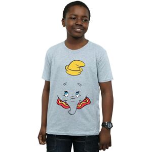 Disney Boy's Dumbo Face T-Shirt in Grey Size: 3-4 Years Grey 3-4 Years Disney Boy's Dumbo Face T-Shirt in Grey Size: 3-4 Years Grey 3-4 Years