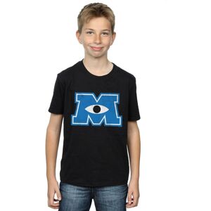 Disney Boy's Monsters University Monster M T-Shirt in Black Size: 9 Years Black 9 Years Disney Boy's Monsters University Monster M T-Shirt in Black Size: 9 Years Black 9 Years