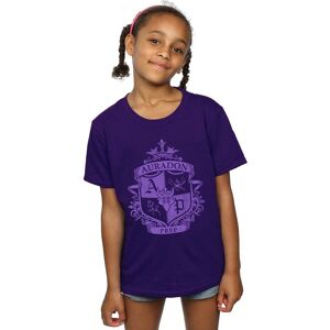 Disney Girl's The Descendants Auradon Prep Crest Cotton T-Shirt in Purple Size: 5-6 Years Purple 5-6 Years Disney Girl's The Descendants Auradon Prep Crest Cotton T-Shirt in Purple Size: 5-6 Years Purple 5-6 Years