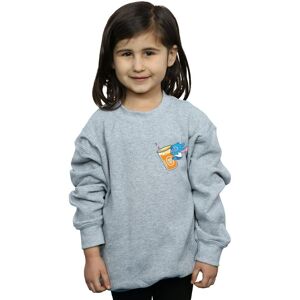 Disney Girl's Lilo & Stitch Drink Sweatshirt in Grey Size: 9 Years Grey 9 Years Disney Girl's Lilo & Stitch Drink Sweatshirt in Grey Size: 9 Years Grey 9 Years