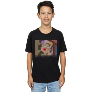 Disney Boy's Beauty & The Beast Madame De La Grande Bouche T-Shirt in Black Size: 7-8 Years Black 7-8 Years Disney Boy's Beauty & The Beast Madame De La Grande Bouche T-Shirt in Black Size: 7-8 Years Black 7-8 Years