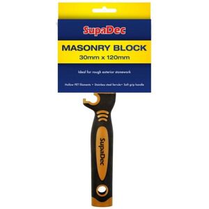SupaDec Masonry Paint Brush in Black Black SupaDec Masonry Paint Brush in Black Black