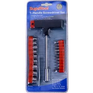SupaTool T-Handle Screwdriver Set Multicolor SupaTool T-Handle Screwdriver Set Multicolor
