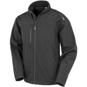 Result Men's 3-Layer Softshell Jacket in Black Size: 4XL Black 4XL Result Men's 3-Layer Softshell Jacket in Black Size: 4XL Black 4XL