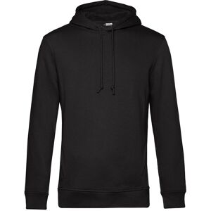 B&C Men's Plain Hoodie in Jet Black Size: Small Jet Black S B&C Men's Plain Hoodie in Jet Black Size: Small Jet Black S