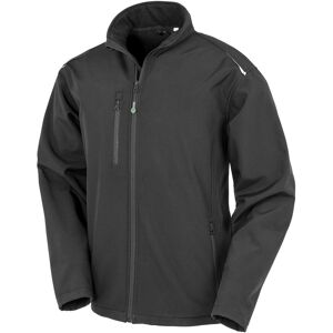 Result Men's Printable 3 Layer Soft Shell Jacket in Black Size: Medium Black M Result Men's Printable 3 Layer Soft Shell Jacket in Black Size: Medium Black M
