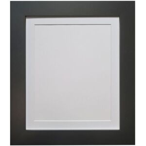 Frames & Mirrors 4U Metro Black Frame with White Mount for Image Size 24 x 18 Inch Black Frames & Mirrors 4U Metro Black Frame with White Mount for Image Size 24 x 18 Inch Black