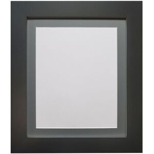 Frames & Mirrors 4U Metro Black Frame with Dark Grey Mount for Image Size 50 x 40 CM Black 50 x 40 CM Frames & Mirrors 4U Metro Black Frame with Dark Grey Mount for Image Size 50 x 40 CM Black 50 x 40 CM