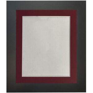 Frames & Mirrors 4U Metro Black Frame with Red Mount for Image Size 24 x 20 Inch Black Frames & Mirrors 4U Metro Black Frame with Red Mount for Image Size 24 x 20 Inch Black