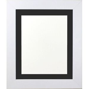 Frames & Mirrors 4U Metro White Frame with Black Mount for Image Size 24 x 18 Inch White Frames & Mirrors 4U Metro White Frame with Black Mount for Image Size 24 x 18 Inch White