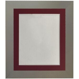 Frames & Mirrors 4U Metro Dark Grey Frame with Red Mount for Image Size A5 Dark Grey Frames & Mirrors 4U Metro Dark Grey Frame with Red Mount for Image Size A5 Dark Grey