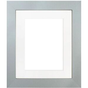 Frames & Mirrors 4U Metro Light Grey Frame with White Mount for Image Size 9 x 7 Inch Light Grey Frames & Mirrors 4U Metro Light Grey Frame with White Mount for Image Size 9 x 7 Inch Light Grey