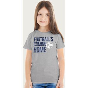 Football's Coming Home Back Of The Net Euro Footall T-Shirt in Mid Grey Size: 7-8 Years Mid Grey 7-8 Years Football's Coming Home Back Of The Net Euro Footall T-Shirt in Mid Grey Size: 7-8 Years Mid Grey 7-8 Years