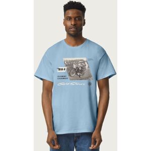 BSA Men's Clubman's & Scramblers Motorcycle Grand Prix 1959 T-Shirt in Light Blue Size: 2XL Light Blue 2XL BSA Men's Clubman's & Scramblers Motorcycle Grand Prix 1959 T-Shirt in Light Blue Size: 2XL Light Blue 2XL