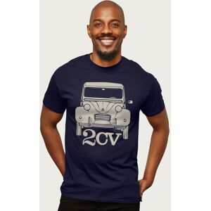 Citroen Men's 2CV For Dark T-Shirt in Navy Size: 2XL Navy 2XL Citroen Men's 2CV For Dark T-Shirt in Navy Size: 2XL Navy 2XL